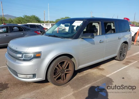 2014 Ford Flex Limited z USA, uszkodzony, nr VIN 2FMGK5D86EBD23346